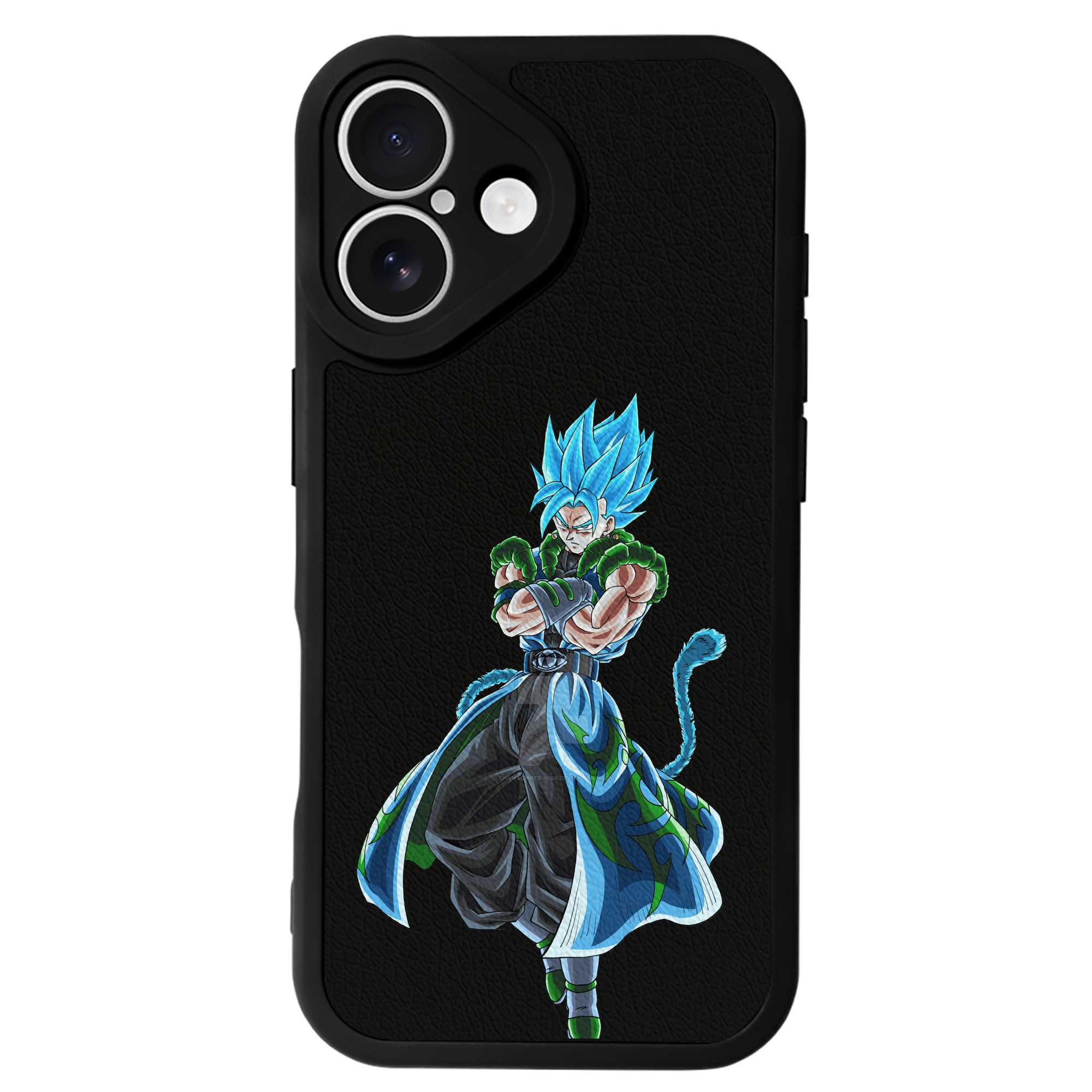 （画像用） ドラゴンボール ベジット DRAGON BALL Vegetto 【iPhone 16シリーズ対応】シリコンスマホケース（レザー調） 材質：シリコン